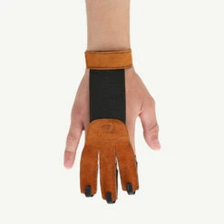 100019 Archery Glove Roots -Bogenwelt Verkauf 100019 002 BROWN 1