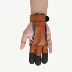 100020 Archery Glove Easy -Bogenwelt Verkauf 100020 HONEYBROWN S 4