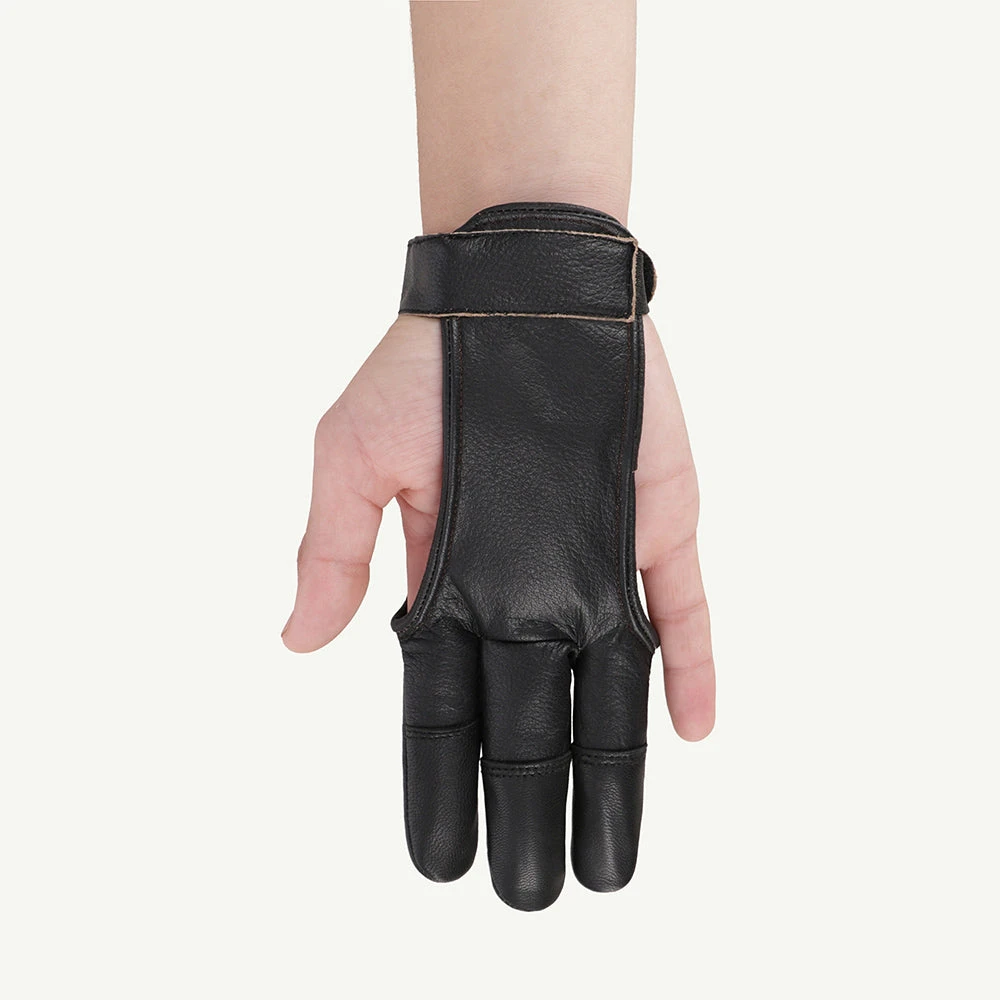 100022 Archery Glove Dark 6 100022 Archery Glove Dark – Bild 4