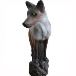100217 Leitold Wolf On Stone -Bogenwelt Verkauf 3D 0016 Wolf auf Stein front