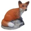 100288 Leitold Small Fox Sitting -Bogenwelt Verkauf 3D 0087 Jungfuchs sitzend