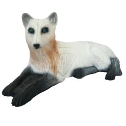 100304 Leitold Lying Arctic Wolf 7 100304 Leitold Lying Arctic Wolf -Bogenwelt Verkauf 3D 0097 w Weiaer Wolf liegend 2