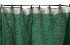 600483 Dura Backstop Netting Green | 3 Meters -Bogenwelt Verkauf 600411 02 Backstop netting hooks
