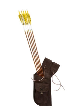 70046 Hip Quiver Dark Brown