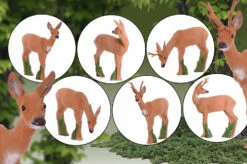 100443 IBB 3D Target Deer Group, Big 3+3